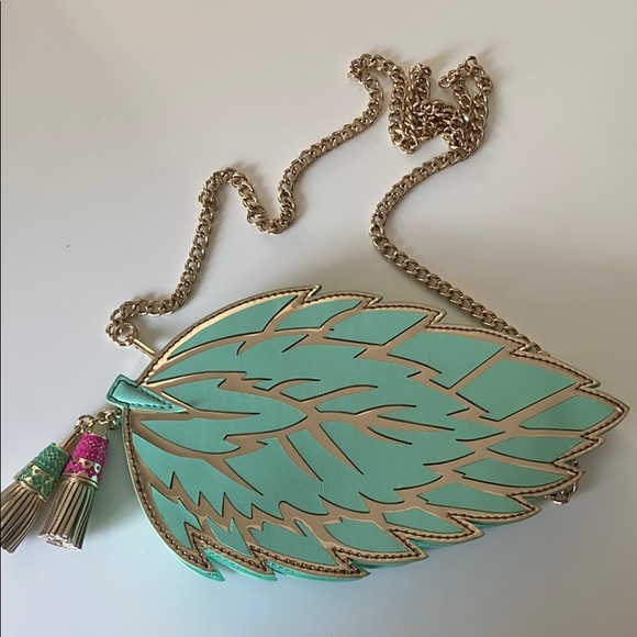 BRAND NEW Kate Spade mint leaf cross body bag
